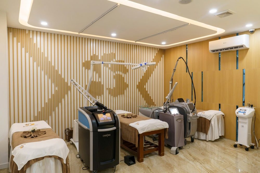 Laser and device treatment suite at Kangnam Aesthetic Hospital