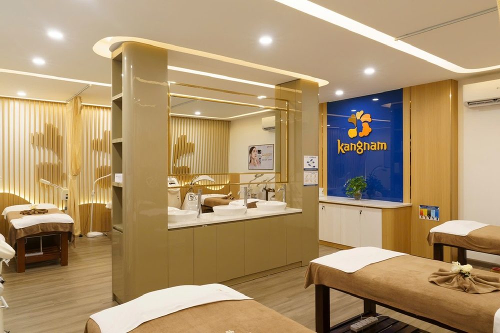 Skin care and treatment room at Kangnam Aesthetic Hospital
